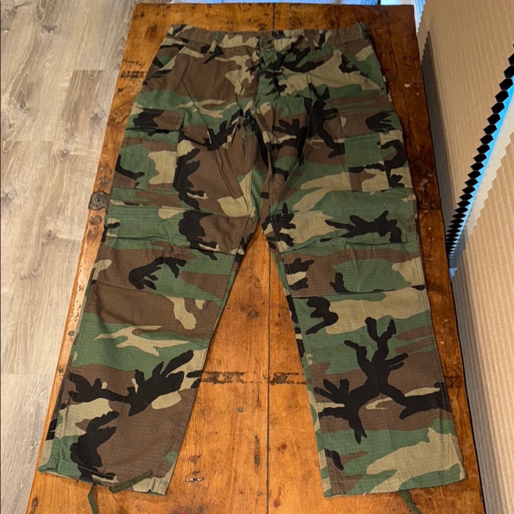 U.S. Army Green and Brown Cargo Pants